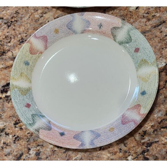 Vintage Corning Ware Corelle MIRAGE Southwest Pattern 7 1/4" Salad Plates (4) - Picture 8 of 16